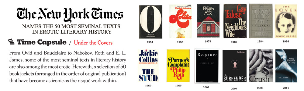 The New York Times - 50 Most Seminal Text in Erotic Literary History